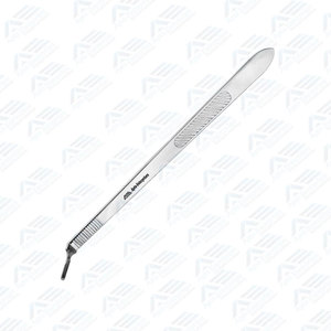 Couteau chirurgical angulaire de 21 cm (8,25 pouces) avec manche long en acier inoxydable – Instrument médical pour interventions chirurgicales - Product Image 6