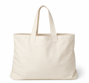 Sac fourre-tout en toile personnalisé avec logo COTTON FIELD, extra large, avec poignée longue, pour usage quotidien, écologique, réutilisable, pliable - Product Image 2