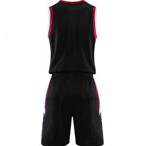 Ensemble d'uniformes de basketball personnalisés de haute qualité avec logo imprimé, manches courtes, respirant, séchage rapide, vêtements de sport - Service OEM disponible - Product Image 4