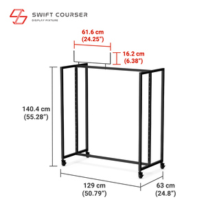 Customize Retail Display Clothing Apparel Floor Stand Display <b>Racks</b> - Product Image 2