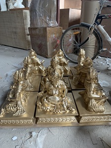 Estatuas Musicales de Ganesha para Decoración de Pasillos de Boda, Arte Elegante para Bodas Indias - Product Image 4
