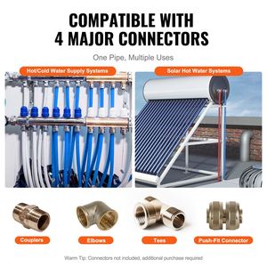 Tubería Flexible Compuesta PEX-B de 100 Pies y 3/4 de Pulgada, Fácil de Usar, para Agua Caliente/Fría, para Agua Potable, Longitud de 100 Pies - Product Image 6