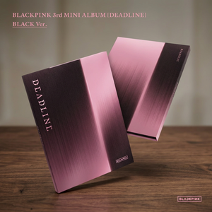 [Álbum Coreano Oficial 100%] BLACK&PINK - 3er MINI ÁLBUM [DEADLINE] (Versión BLACK) Álbum de K-POP - Product Image 1