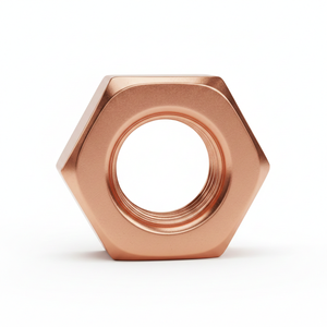 Écrou en cuivre de précision CNC, fixations en cuivre usinées sur mesure, écrou hexagonal en cuivre de haute qualité, fixation en cuivre OEM, écrou en cuivre CNC personnalisé - Product Image 3