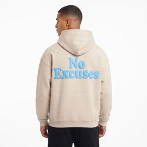 Sweat-shirt à capuche surdimensionné personnalisé pour homme, imprimé 3D en relief, en molleton épais, style streetwear, fabricant de vêtements en gros - Product Image 5