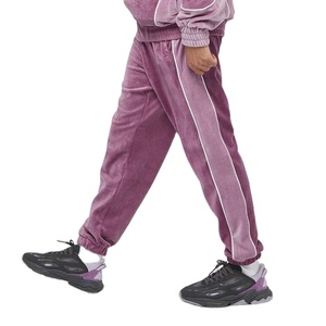 2026 nouveau design personnalisé velours survêtements plaine survêtements hommes velours survêtements - Product Image 6
