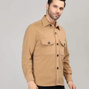 เสื้อเชิ้ตผู้ชายมาใหม่ ขายส่ง เสื้อแจ็คเก็ตผ้าแฟลนเนลพรีเมียมทรงโอเวอร์ไซส์ อุ่นสบาย ผ้าฝ้ายลายสก็อต แขนยาว ติดกระดุม สวมใส่สบายๆ สำหรับออฟฟิศ - Product Image 2