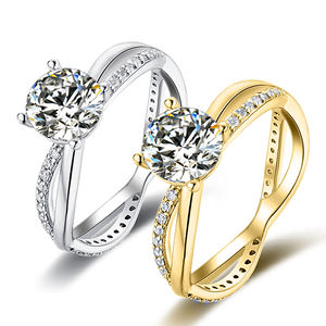 แหวนทองคำแท้ 18K แบบ Unisex ดีไซน์ Eternity Band ประดับด้วยพลอยธรรมชาติเจียระไนแบบ Brilliant Cut ตัวเรือนแบบ Prong Setting คลาสสิกสำหรับงานหมั้น ชุบโรเดียม ได้รับการรับรองจาก IGI - Product Image 2