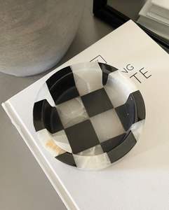 Cenicero de sobremesa, cenicero para escritorio de oficina, cenicero para salón, cenicero para restaurante, cenicero de cerámica negra, cenicero resistente al calor - Product Image 6