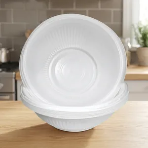 High Demand 230ml Bagasse <b>Pulp</b> Moulded Eco-Friendly Compostable Disposable Food Bowl for Restaurants Catering Takeaway Events - Product Image 1