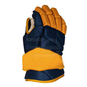 Comfortable Premium Lightweight Breathable Soft Men Lacrosse Gloves Fit <b>Adjustable</b> <b>Strap</b> Anti Slip Grip - Product Image 4