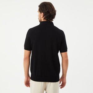 Premium Merino <b>Wool</b> Mens T <b>Shirt</b> Custom Logo Lightweight Breathable Summer Casual Knitwear - Product Image 2