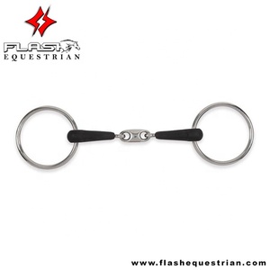 Bague ample en acier inoxydable et argent, fait sur mesure, 1 pièce, embout Gag néerlandais, rembourré doux, allemand - Product Image 3