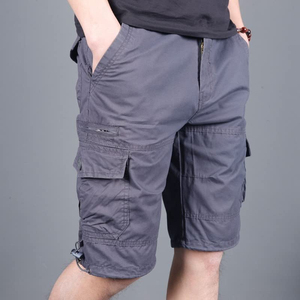 Pantalones Cortos de Verano para Hombre, Corte Ajustado, Estilo Casual Básico, Ecológicos, de Algodón y Poliéster, con Dos Bolsillos Laterales Profundos, Servicio OEM - Product Image 5