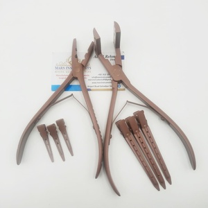 Hair Extension Tools Kit With 2 Hole Plier <b>Crochet</b> Tape in Plier & Clips <b>Set</b> - Product Image 3