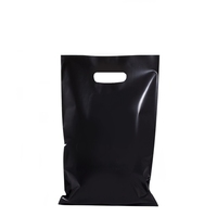 Sac en plastique PE biodégradable avec poignée découpée Impression par gravure Tailles personnalisées Fabricant vietnamien OEM Personnalisé Meilleur prix