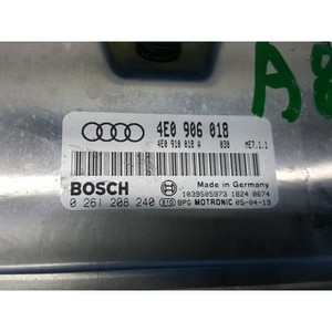 Unité de commande moteur d'occasion GENUINE 4E0906018 pour Audi A8 D3 2002-2007 - Product Image 2