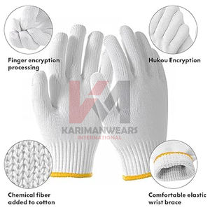 Guantes de Trabajo Duraderos, Guantes de Seguridad para las Manos, Ajuste Cómodo para Uso Industrial y General - Product Image 5