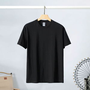 T-shirt décontracté pour homme, 100% coton, respirant, motif géométrique, manches courtes, qualité supérieure, tendance, vente en gros - Product Image 3