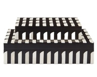 Caja de Almacenamiento de Joyas de Resina Moderna Nórdica de Tres Niveles con Diseño Decorativo para Baño, Multiusos, Regalo, Novedad 2026