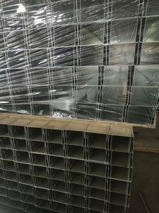 Goulotte de câblage industrielle en acier pré-galvanisé ventilée/perforée, norme internationale, capacité de 80 câbles - Product Image 5