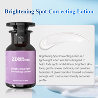 Lotion Visage Hydratante et Éclaircissante ODM au Complexe de Vitamine B3 pour Corriger le Teint Inégal