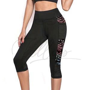Última Colección de Pantalones Capri y Leggings de Yoga para Mujer, Pantalones Ajustados Elegantes - Product Image 6