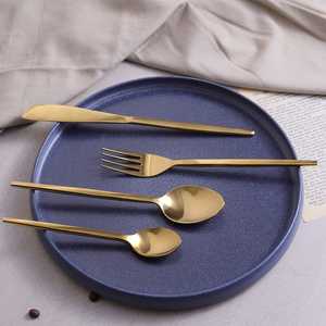 Ensemble de couverts en or de qualité supérieure, couverts en acier inoxydable pour la salle à manger, la cuisine, le restaurant, l'hôtel et l'utilisation quotidienne à table - Product Image 3