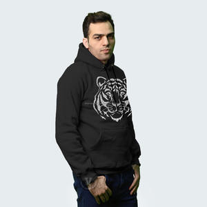 100% Cotton Blank Thick <b>Fleece</b> Heavy Weight <b>Oversized</b> Custom Print Logo <b>Hoodies</b> for <b>Men</b> and Women - Product Image 1