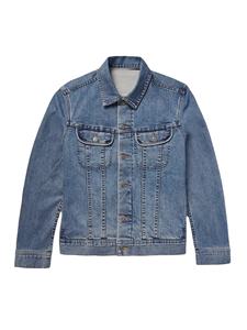 แจ็กเก็ตผ้าเดนิมสุดพิเศษสำหรับผู้ชายเสื้อแจ็กเก็ตแฟชั่นแบบลำลอง - Product Image 5