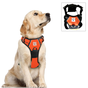 Harnais de luxe pour chien Navrit Creation en dentelle, personnalisé, anti-traction, réfléchissant, respirant, réglable, confortable, en nylon tactique - Product Image 1