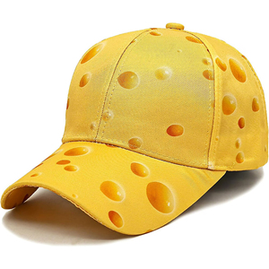 Casquette de baseball décontractée unisexe multi-panneaux en sergé, respirante et imperméable, à motifs lettres/animaux réglables, de la marque IRON MARK INDUSTRIES - Product Image 1