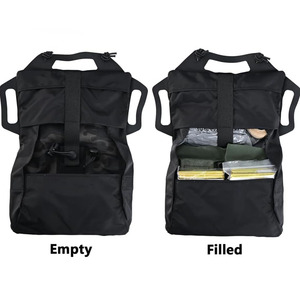 Durable emergency medical organizer pouch with portable leather design for home office car and outdoor survival for sale - Product Image 6