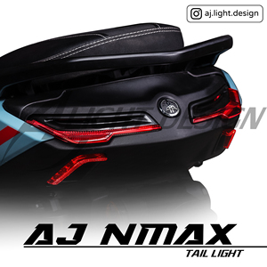 Kit de Actualización de Luces de Motocicleta Yamaha NMAX V3 Turbo RGB LED de 4 Lentes con Intermitentes y Luz Trasera AJLIGHT DESIGN - Product Image 3