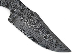 ใบมีดเปล่าสำหรับทำมีดครัว DIY เหล็กดามัสกัสทองแดง 67 ชั้น VG-10 ความแข็งสูง สำหรับมีดหั่นเนื้อ ปลา - Product Image 4