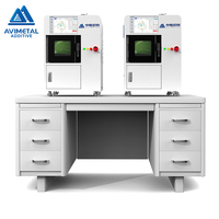 Mesin Pencetak 3D Logam Desktop Otomatis Presisi Tinggi Ukuran Kecil dengan Garansi 1 Tahun dan USB, All-In-One