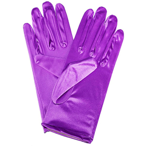 Gants courts en satin pour femmes, en dentelle, élégants, pour mariages, soirées, opéras, accessoires de déguisement, vente en gros - Product Image 5