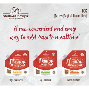 Stella & Chewy's Marie's Magical Dinner Dust, complément alimentaire pour chiens (sachet de 7 oz avec bec verseur) au bœuf - Product Image 1