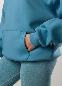 Sudadera con Capucha de Felpa para Mujer, Estilo Relajado con Hombros Caídos, Antiarrugas, Transpirable, con Bordado 3D Frontal, Estilo Urbano, ¡Gran Venta! - Product Image 6