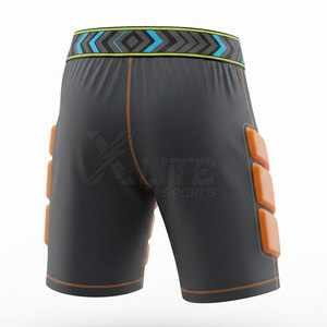Shorts de gardien de but pour entraînements de football, fabrication directe d'usine, coutures robustes et matière anti-humidité. - Product Image 3
