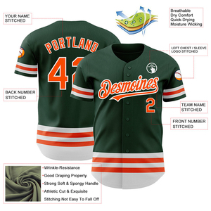 Camisetas de Béisbol de Alto Rendimiento Personalizadas por Sublimación, Ropa Deportiva para Equipos, Camisetas de Manga Corta con Botones Completos y Cuello en V, Proveedor OEM - Product Image 4