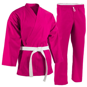 Uniforme d'entraînement d'arts martiaux BJJ Karaté personnalisé, respirant, durable, en coton léger, unisexe adulte, couleur personnalisée - Product Image 1