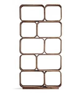 Estantería de Madera Maciza Resistente para Sala de Estar, Tamaño Personalizable, Portátil y Duradera, Estante de Almacenamiento Ecológico para Oficina en Casa - Product Image 2