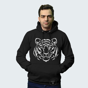 100% Cotton Blank Thick <b>Fleece</b> Heavy Weight <b>Oversized</b> Custom Print Logo <b>Hoodies</b> for <b>Men</b> and Women - Product Image 3