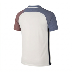 Camiseta de manga raglán con bloques de color para hombre, camiseta informal de algodón con cuello en V y manga corta - Product Image 2