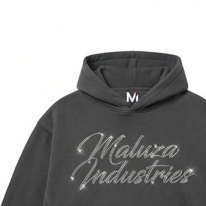 Sudadera con Capucha Sublimada y Bordada con Estampado Completo, Diseño Personalizado al por Mayor, Sudadera de Forro Polar Cálido para Hombre y Mujer, 100% Algodón - Product Image 2