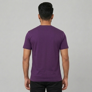 T-shirts Premium Homme Oversize 100% Coton Vierge Léger Respirant Logo Personnalisé Tenue Décontractée Vente en Gros Coupe Sportive - Product Image 2