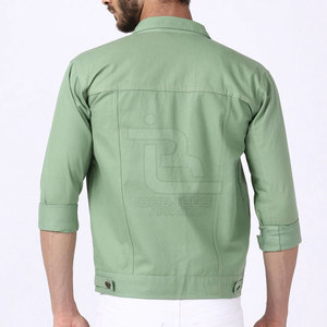 Top Selling Oversized Custom Made <b>Men</b> Jeans <b>Jacket</b> Latest Design Cheap Price OEM Service <b>Men</b> Winter <b>Jacket</b> - Product Image 4