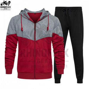 Hot Selling Tech Fleece <b>Tracksuit</b> Set Luxury Hoodie Cotton Sweatsuits Jogger Sweatsuit Windbreaker Unisex Fleece Sweatsuits - Product Image 3
