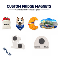 Imán de Resina 3D Personalizado para Refrigerador, Recuerdo Turístico de País, Ciudad o Monumento, Regalo Promocional de Viaje